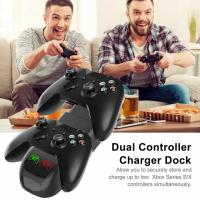 Xiao แท่นชาร์จสำหรับ X X Series S X Controller เครื่องชาร์จแบตเตอรี่ Gamepad Control Stand อุปกรณ์เสริมรองรับฐานจับ