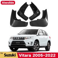 แผ่นกันโคลนกันชนรถแผ่นบังโคลนสำหรับ Suzuki Vitara Grand Escudo LY 2005-2022แผ่นกันกระเซ็นแผ่นบังโคลนหน้าหลังอุปกรณ์ตกแต่งรถยนต์