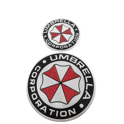 1pc Stiker Emblem Logo Umbrella Corporation Bahan Aluminum Untuk Dekorasi Mobil
