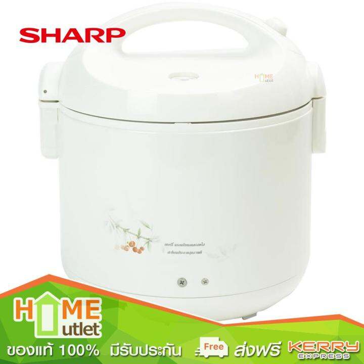 sharp-หม้อข้าว-รุ่นเดอลุกซ์1-8ลิตร-ลายเชอร์รี่-รุ่น-ks-19e-ch