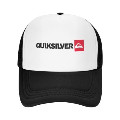 Quiksilver32 Unisex Skateboard Surfing Fashion Hip Hop Men Women Baseball Trucker Net Mesh Cap
