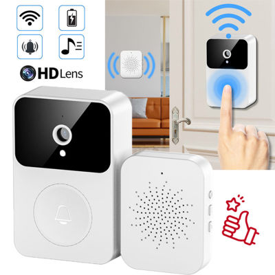 🚚1-2 วันจัดส่งที่รวดเร็ว🚚 Wireless Smart Wifi Doorbell HD ไร้สายสมาร์ทออดที่มองเห็นได้ในที่มืดสำหรับบ้าน