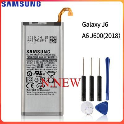 SAMSUNG Originalเปลี่ยนแบตเตอรี่EB-BJ800ABEสำหรับSamsung Galaxy J6 On6 A6 2018 รุ่นSM-A600F J600 3000MAh