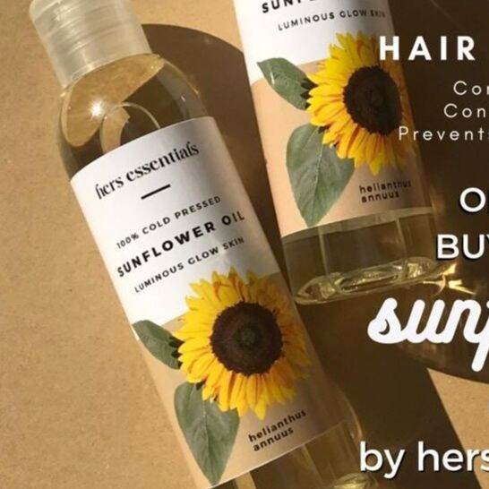 SUNFLOWER OIL SERUM 100ml (YELLOW) 1pc Lazada PH
