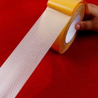 ❍ Strong Fixation Of Double Sided Cloth Base Tape Translucent Mesh Waterproof Super Traceless High Viscosity Carpet Adhesive