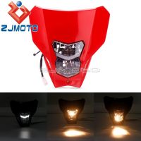 Plastic Bodywork Fairing Headlights &amp; Fender For Honda CRF450L/CRF450RL CRF 250 450 XR/R/L/X CRF300 Front Light Cowl Mudguard