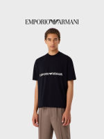 เสื้อยืดกีฬาชายผ้าฝ้ายแขนสั้นคอกลมใหม่ ARMANI