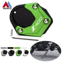 พรรณนาสำหรับคาวาซากิ Z400 Ninja400 Z NINJA 400ขาตั้งด้านข้างรองรับการต่อขยายที่หุ้มปลอกปกป้องเข่า2018 2019 2020 2021 2022สีเขียว2023