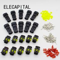 【YF】 Promotion! 10 Kit 2 Pin Way Waterproof Electrical Wire Connector Plug