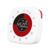 ♨ Timer Digital Countdown Clock 60 Minutes Visual LCD time management timer Home Kitchen living Room Vibratable Reminder Timer