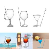 【CW】▬✴✷  Cocktail Glass Wine Goblet with Iced Whiskey Thermal Resistant Glasses Drinking Cup