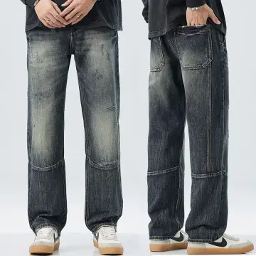 2023 Kanye Y2k Streetwear Flare Baggy Jeans Cargo Pants Men