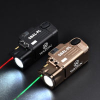 Tactical SBAL PL Red Green Hunting Zeroing 400 Lumens WADSN Strobe Flashlight Hanging Scout Light X300 X400 White LED Lamp