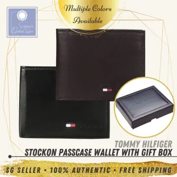 Tommy hilfiger men's stockon clearance coin wallet