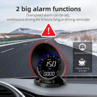 G6 GPS HUD On-Board Instrument Altimeter HeadUnit Gps นำทาง2.2นิ้วหน้าจอ USB Powered รถอัพเกรดสำหรับ Auto ปลอดภัยขับรถ