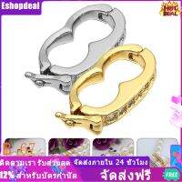 Eshopdeal【HOT】 สร้อยคอ 2pcs สร้อยคอ Shortener Clasps สร้อยคอชอตเนอร์ Echancer Clasps