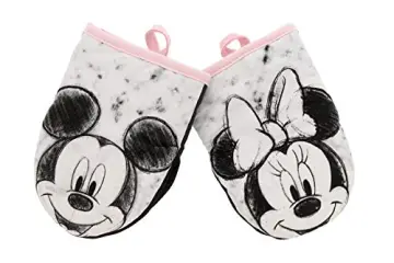 Disney Kitchen Neoprene Mini Oven Mitts, 2pk - Heat Resistant Oven