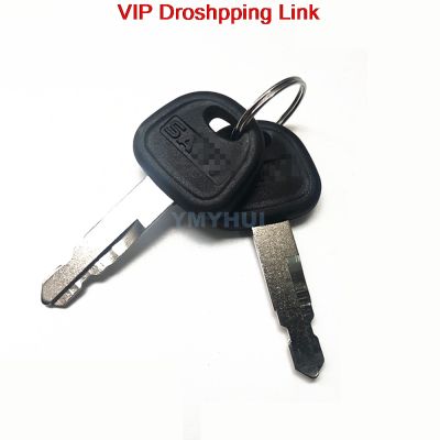 2021For Sany 55 60 65 75 135 215-8-9-10 Hook machine start key Ignition key door start High quality excavator accessories