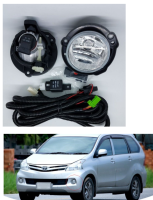 (มีลวดและสวิตช์) Toyota AVANZA WIGO 2012-2021ไฟตัดหมอกไฟตัดหมอก