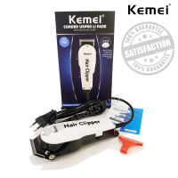 อุปกรณ์ตัดผม ปัตตาเลี่ยนตัดผม Kemei Professional Hair Clipper ดีไซน์ใหม่ล่าสุด ปัตตาเลี่ยนโกนผม ที่ตัดผม แบตเตอเลี่ยน ที่ตัดผมไฟฟ้า เครื่องตัดผม บัตตาเลี่ยน โกนผม โกนขน แบตตาเลี่ยน ตัดผมเด็ก ชุดบัดตาเลียน ใบมีดโลหะผสมไทเทเนียมชนิดพิเศษ