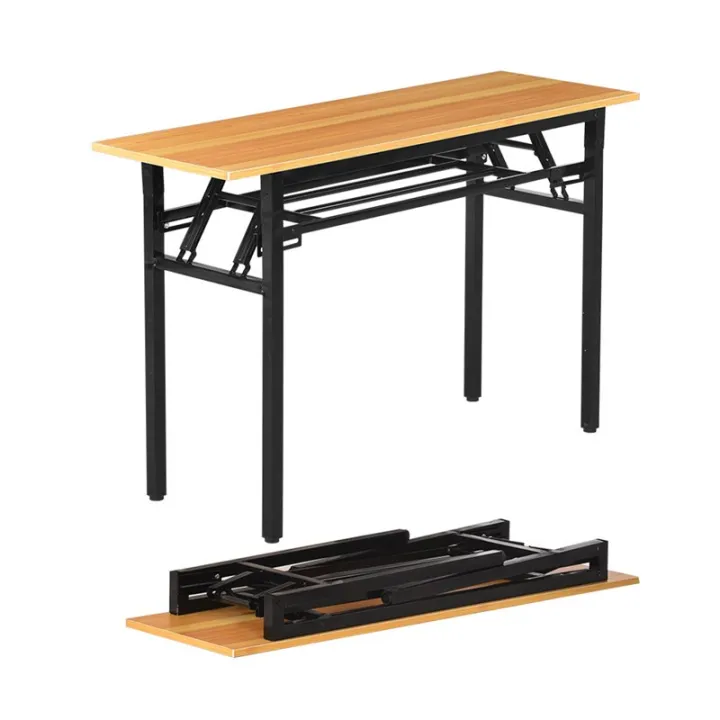 【Fully Assembled】2 Layer1 Layer Foldable Desk Dining Computer Study