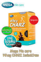 Mega we care Whey CHARZ 1กล่อง10ซอง เวย์ชาร์ซ รสช็อกโกแลต 58125 EXP29/05/2024