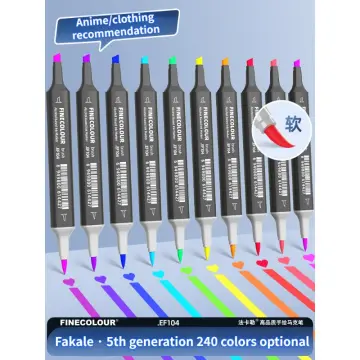 Finecolour New EF104 Professional Double-Head Alcohol Marker Pens Sketch  Design Drawing Oily Marker For Beginners