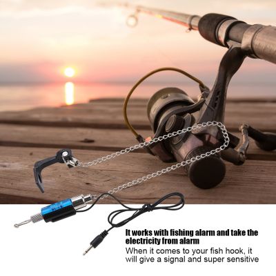 [HAQIMA2315] ไฟ LED เตือนติดปลากัดอุปกรณ์เสริมสำหรับเครื่องมือและเครื่องใช้ในการตกปลาที่แขวนมีโซ่เรืองแสง