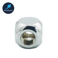 T-Splitter Ball 3f ทาง G1/4X3แจ็ค RCA เพื่อการบีบอัดที่เหมาะสมสำหรับ Pc น้ำหล่อเย็น