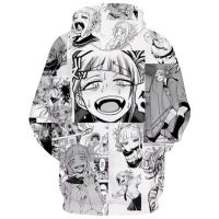 อะนิเมะญี่ปุ่น Ahegao Hentai ผู้ชายผู้หญิง 3D พิมพ์เสื้อกันหนาวหมวกกราฟิกเสื้อสวมหัวอะนิเมะเสื้อ