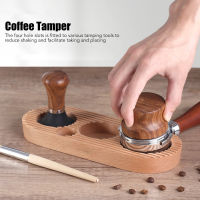 Coffe Tamping Station ที่กดกาแฟด้ามไม้สำหรับห้องครัว