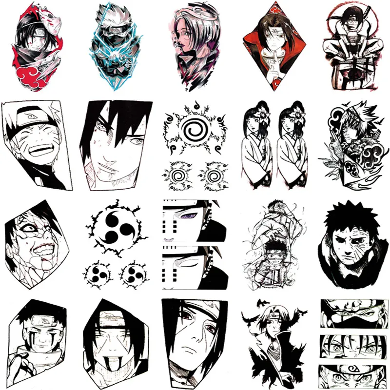 A few weeks ago I created a flash sheet based on the Akatsuki members  Naruto pretty happy with how it ended up  rTattooDesigns