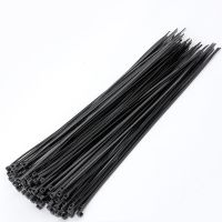 Self-locking plastic nylon cable tie 100 pieces black 3 x60/80 cable tie fastening ring industrialcable tie set