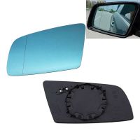 Door Wing Side Mirror Glass Heated with Backing Plate for -Bmw 5 Series E60 E61 E63 E64 2003-2010