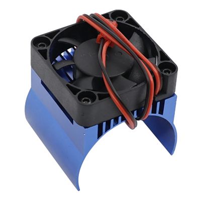 42mm Motor Cooling Fan Heat Sink for Traxxas 1/10 E-Maxx E-Revo Summit Arrma 1/8 Kraton Talion Typhon RC Car