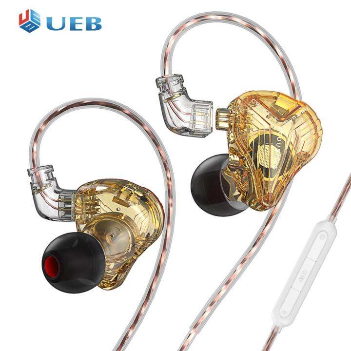 หูฟังแบบมีสายแจ็ค3-5มม-earphone-hifi-หูฟังมีสายออกแบบตามหลักสรีรศาสตร์ไดรฟ์เวอร์ไดนามิกแม่เหล็กคู่