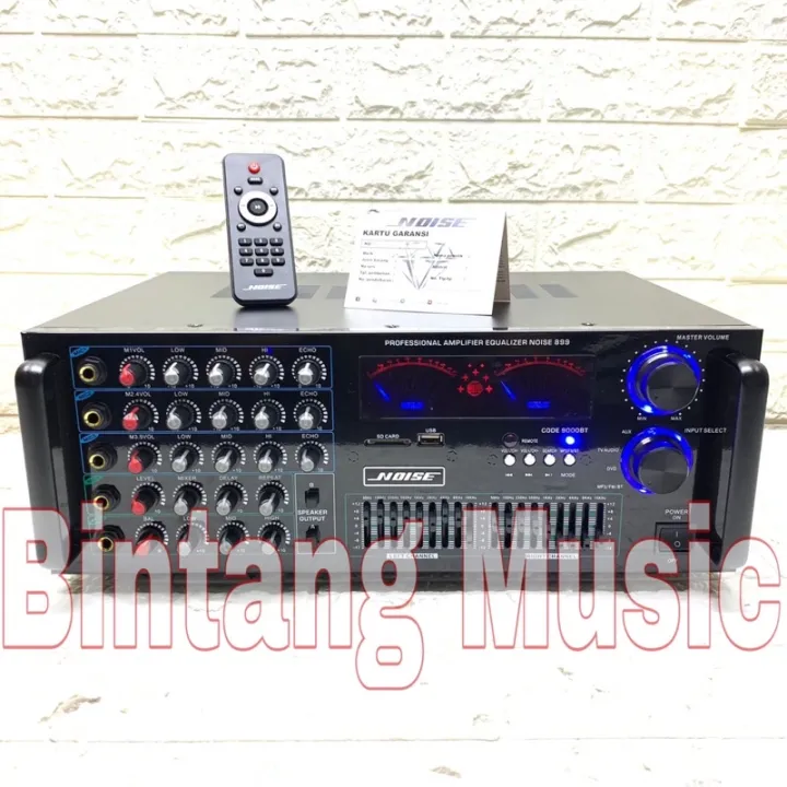Power Amplifier Noise 9000BT Original ampli 9000 BT Lazada Indonesia
