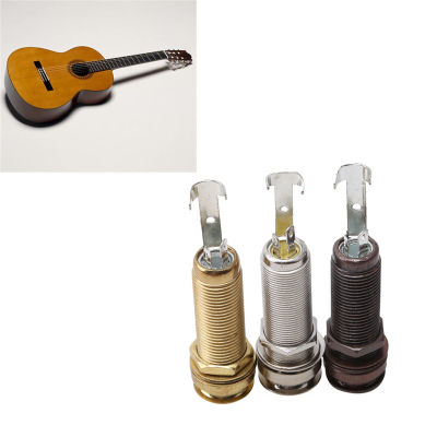 3สีกีตาร์กระดุมสะพาน Adjusters Tailpiece หางโพสต์สำหรับกีตาร์ไฟฟ้า