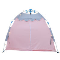 Installation free automatic baby pink tent toys are easy to carry kid tent playhouse indoor