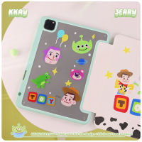 ⭐24 ชั่วโมงส่ง⭐ การ์ตูน Toy Story แฟชั่น เคส for iPad 10.2 Gen10 9 8 2022 เคสไอแพด2021 Air4 5 10.9 11pro Case ใส่ปากกาได