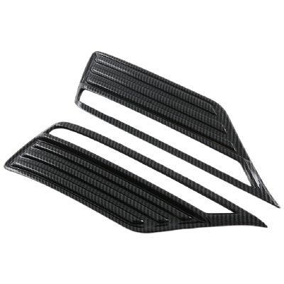 Car Carbon Fiber Style Protection Lamp Cover Trim for Toyota Land Cruiser LC300 2022 2023