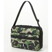 Big Size Aape Ape Camouflage Shoulder Bag Uni Messenger Bag WIth Keychain Large Capacity Casual Fit For Laptop Bag