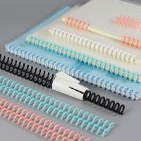 1PCs Plastic 30-Hole Loose Leaf Binders Ring Binding A4 A5 A6 For DIY Paper Notebook New Note Books Pads
