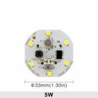 10ชิ้น/ล็อตชิพหลอดไฟ LED 5W 7W 9W 12W 15W 18W DIY 2835SMD DOB ลูกปัดไฟกลม AC 220V ไม่มีชิปหลอดไฟกระพริบโคมไฟสไตล์วินเทจ