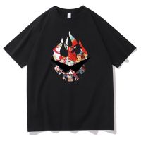 Kaus Gambar Cetak Anime Tengen Toppa Gurren Lagann Kaus Ukuran Plus Kasual Pria Wanita Kaus Ukuran Besar Hip Hop Mode Pria Musim Panas S-4XL-5XL-6XL