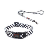 Polyester Dog Collar Adjustable Pet Leash Set Dog Walking Outdoors Small And Medium Pet Dog Leash Dog Leash And Collar Set