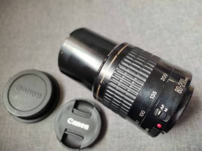 CANON EF 80-200 mm. F 4.5-5.6 เลนส์เทเลซูมกำลังขยายสูงราคาประหยัด คุณภาพเกินราคา สภาพ 90% ไม่มีฝ้า รา หน้าเลนส์ใสกริบ