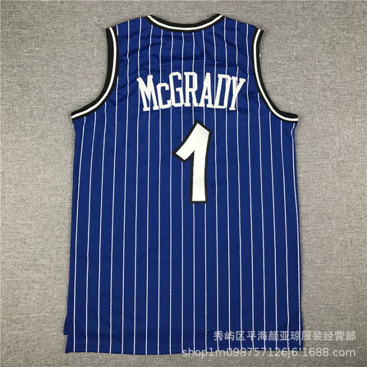 เสื้อเจอร์ซีย์บาสเก็ตบอล-nba-ปักลายเสื้อบาสเกตบอลหมายเลข22-23ขายส่ง1-mcgrady-hardaway-no-32-oal-การค้าต่างประเทศชุดบาสเก็ตบอลข้ามพรมแดนขายส่ง