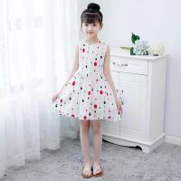 Girls Dress 9 Summer 7 New Childrens Clothing 5 Baby Princess 3 Polka Dot Vest Dresses 9 Years Old Tide Christmas Birthday Gift