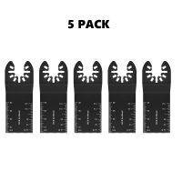 5Pcs Power Oscillating Tool Blades 34Mm Metal Wood Oscillating Multitool Kit Multi Tool